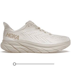 Hoka Clifton 8 eggnog
